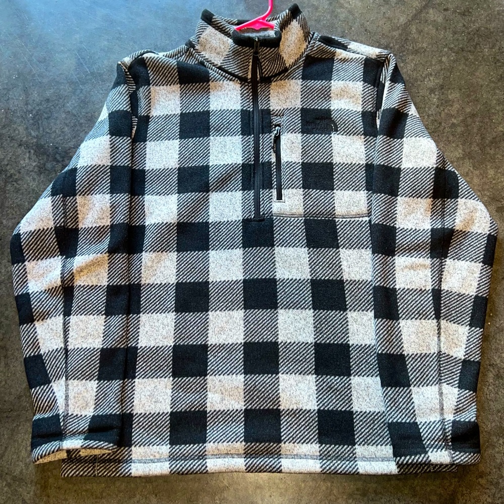North Face Men’s Large Quarter Zip Up